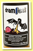 Peerie Creatir 3 yo 2020/2023 (62.7%, Dramfool, red wine barrique, cask #53, 267 bottles) Peerie Creatir 3 yo 2020/2023 (62.7%, Dramfool, red wine barrique, cask #53, 267 bottles)
