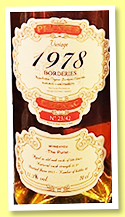 Prunier 1978/2023 (52.3%, OB, for Wine4You The Purist, Borderies, 42 bottles) Prunier 1978/2023 (52.3%, OB, for Wine4You The Purist, Borderies, 42 bottles)