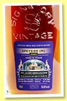 Speyside (M) 18 yo 2005/2023 (58.8%, Signatory Vintage for 40 Jahre Bernasconi, Waldhaus am See St. Moritz, 1st fill oloroso butt, cask #DRU17 A106 #33, 666 bottles) Speyside (M) 18 yo 2005/2023 (58.8%, Signatory Vintage for 40 Jahre Bernasconi, Waldhaus am See St. Moritz, 1st fill oloroso butt, cask #DRU17 A106 #33, 666 bottles)