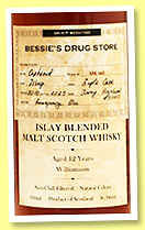 Williamson 12 yo 2010/2023 (51.5%, Oxhead, Spirit Medicine, for Bessie's Drug Store, China, sherry hogshead, cask #810855) Williamson 12 yo 2010/2023 (51.5%, Oxhead, Spirit Medicine, for Bessie's Drug Store, China, sherry hogshead, cask #810855)