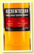 Auchentoshan 12 yo 'Delicate and Layered' (40%, OB, +/-2023) Auchentoshan 12 yo 'Delicate and Layered' (40%, OB, +/-2023)