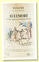 Aultmore 1974/1988 (50%, Samaroli '20th Anniversary', 540 bottles)
Aultmore 1974/1988 (50%, Samaroli '20th Anniversary', 540 bottles)