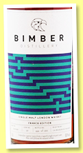 Bimber 'France Edition' (58.9%, OB, England, for LMDW, Port, cask #30, 290 bottles, 2021) Bimber 'France Edition' (58.9%, OB, England, for LMDW, Port, cask #30, 290 bottles, 2021)