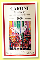 Caroni 2000/2019/2023 (68.5%, Velier, Paradise #5, Trinidad, cask #4053, 215 bottles) Caroni 2000/2019/2023 (68.5%, Velier, Paradise #5, Trinidad, cask #4053, 215 bottles)