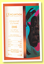 Domaine Cutxan 17 yo 2005/2023 (50.2%, L'Encantada, Bas-armagnac, cask #33, 425 bottles) Domaine Cutxan 17 yo 2005/2023 (50.2%, L'Encantada, Bas-armagnac, cask #33, 425 bottles)