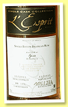 Epris 2011/2023 (53.1%, L'Esprit, Brazil, cask #BB 101, 234 bottles) Epris 2011/2023 (53.1%, L'Esprit, Brazil, cask #BB 101, 234 bottles)