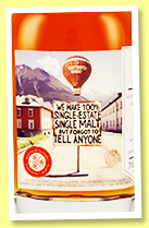 Farthofer 5 yo (48.3%, Whisky Druid, Austria, new charred red wine cask, cask #F465, 285 bottles) Farthofer 5 yo (48.3%, Whisky Druid, Austria, new charred red wine cask, cask #F465, 285 bottles)