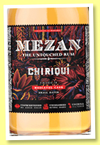 Mezan 'Chiriqui' (40%, Mezan, Panama, small batch, finished in moscatel cask, +/-2023) Mezan 'Chiriqui' (40%, Mezan, Panama, small batch, finished in moscatel cask, +/-2023)