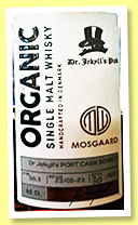 Mosgaard 5 yo 2018/2023 (59.3%, OB, Denmark, Dr Jekyll's Nordic Series, Port cask, cask # 501801, 120 bottles) Mosgaard 5 yo 2018/2023 (59.3%, OB, Denmark, Dr Jekyll's Nordic Series, Port cask, cask # 501801, 120 bottles)