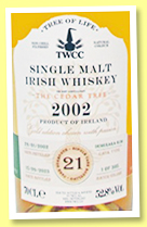 The Cedar Tree 21 yo 2002/2023 (52.8%, The Whisky Cask Company, single malt, Tree of Life Serie, Demerara rum cask, 305 bottles) The Cedar Tree 21 yo 2002/2023 (52.8%, The Whisky Cask Company, single malt, Tree of Life Serie, Demerara rum cask, 305 bottles)