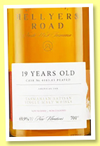 Hellyers Road 19 yo 2004/2023 (69.9%, OB, LMDW, New Vibrations, Tasmania, peated, American oak, cask #4085.05) Hellyers Road 19 yo 2004/2023 (69.9%, OB, LMDW, New Vibrations, Tasmania, peated, American oak, cask #4085.05)
