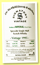 Imperial 19 yo 1995/2015 (46%, Signatory Vintage, Un-Chillfiltered Collection, hogshead, cask #50204-205) Imperial 19 yo 1995/2015 (46%, Signatory Vintage, Un-Chillfiltered Collection, hogshead, cask #50204-205)