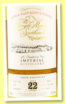 Imperial 22 yo 1995/2018 (43.3%, Elixir Distillers ‘Single Malts of Scotland’, cask #5410, barrel, 202 bottles) Imperial 22 yo 1995/2018 (43.3%, Elixir Distillers ‘Single Malts of Scotland’, cask #5410, barrel, 202 bottles)