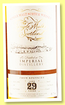 Imperial 29 yo 1991/2020 (45.7%, The Single Malts of Scotland, barrel, cask #280, 194 bottles) Imperial 29 yo 1991/2020 (45.7%, The Single Malts of Scotland, barrel, cask #280, 194 bottles)