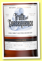 Spring Bay 4 yo 2019/2023 (65.8%, Truth & Consequence, Tasmania, 100l Apera, cask #216) Spring Bay 4 yo 2019/2023 (65.8%, Truth & Consequence, Tasmania, 100l Apera, cask #216)