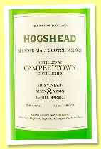 Campbeltown Distilleries 8 yo 2016/2024 (48%, Hogshead Imports, 1st fill barrel, 318 bottles) Campbeltown Distilleries 8 yo 2016/2024 (48%, Hogshead Imports, 1st fill barrel, 318 bottles)