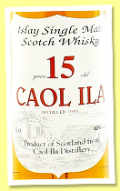 Caol Ila 15 yo 1980 (40%, Sestante, +/-1995) Caol Ila 15 yo 1980 (40%, Sestante, +/-1995)