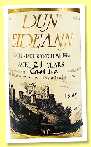 Caol Ila 21 yo 1974/1996 (43%, Dunn Eideann, Signatory Vintage for Donato, Italy) Caol Ila 21 yo 1974/1996 (43%, Dunn Eideann, Signatory Vintage for Donato, Italy)