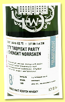 Glentauchers 8 yo 2012/2021 (61.3%, Scotch Malt Whisky Society, #63.75, 2nd Fill Ex-Bourbon Barrel, ‘Ett Tropiskt Party I Svenskt Norrsken’, 238 bottles) Glentauchers 8 yo 2012/2021 (61.3%, Scotch Malt Whisky Society, #63.75, 2nd Fill Ex-Bourbon Barrel, ‘Ett Tropiskt Party I Svenskt Norrsken’, 238 bottles)