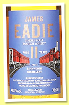 Linkwood 11 yo 2013/2024 (46%, James Eadie, Small Batch, recharred hogshead, casks #301827, 301830, 301834) Linkwood 11 yo 2013/2024 (46%, James Eadie, Small Batch, recharred hogshead, casks #301827, 301830, 301834)