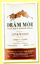 Linkwood 11 yo 2013/2024 (54.8%, Dràm Mor, refill French oak oloroso hogshead, cask #900162, 325 bottles) Linkwood 11 yo 2013/2024 (54.8%, Dràm Mor, refill French oak oloroso hogshead, cask #900162, 325 bottles)
