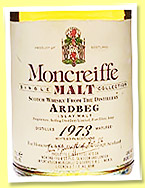 Ardbeg 15 yo 1973 (46%, Moncreiffe, Meregalli Import, +/-1988) Ardbeg 15 yo 1973 (46%, Moncreiffe, Meregalli Import, +/-1988)