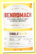 Benromach 10 yo 2014/2025 (58.3%, OB for LMDW Itinéraires, 1st fill sherry hogshead, cask #893, 304 bottles) Benromach 10 yo 2014/2025 (58.3%, OB for LMDW Itinéraires, 1st fill sherry hogshead, cask #893, 304 bottles)