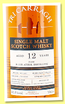 Blair Athol 12 yo 2013/2025 (51.6%, Tri Carragh, 1st fill Port barrique, 174 bottles) Blair Athol 12 yo 2013/2025 (51.6%, Tri Carragh, 1st fill Port barrique, 174 bottles)