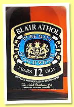 Blair Athol 12 yo (80°proof, OB, Pure Malt, +/-1975) Blair Athol 12 yo (80°proof, OB, Pure Malt, +/-1975)