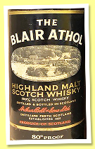 Blair Athol 8 yo (80° proof, OB, Highland Malt, UK market, early 1960s) Blair Athol 8 yo (80° proof, OB, Highland Malt, UK market, early 1960s)