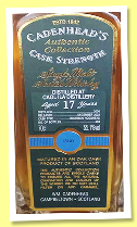 Caol Ila 17 yo 2006/2023 (55.1%, Cadenhead, Authentic Collection, bourbon hogshead, 204 bottles) Caol Ila 17 yo 2006/2023 (55.1%, Cadenhead, Authentic Collection, bourbon hogshead, 204 bottles)