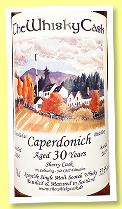 Caperdonich 30 yo 1994/2025 (52.6%, The Whisky Cask, sherry cask) Caperdonich 30 yo 1994/2025 (52.6%, The Whisky Cask, sherry cask)