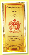 Cragganmore 20 yo 1985/2006 (53.5%, Weiser, bourbon cask) Cragganmore 20 yo 1985/2006 (53.5%, Weiser, bourbon cask)