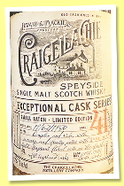 Craigellachie 41 yo 1980/2021 (46%, OB, Exceptional Cask Series, refill hogsheads, casks #2036, 2038, 2040, 2043, 402 bottles) Craigellachie 41 yo 1980/2021 (46%, OB, Exceptional Cask Series, refill hogsheads, casks #2036, 2038, 2040, 2043, 402 bottles)