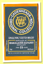 Craigellachie-Glenlivet 18 yo 2006/2025 (46%, Cadenhead, Original Collection, refill oloroso hogsheads) Craigellachie-Glenlivet 18 yo 2006/2025 (46%, Cadenhead, Original Collection, refill oloroso hogsheads)
