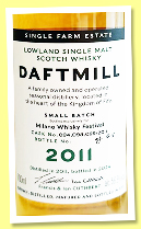 Daftmill 2011/2024 (56.3%, OB for the Milano Whisky Festival, first fill bourbon barrel, cask #094-98-99/2011, 615 bottles) Daftmill 2011/2024 (56.3%, OB for the Milano Whisky Festival, first fill bourbon barrel, cask #094-98-99/2011, 615 bottles)