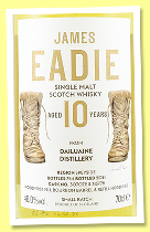 Dailuaine 10 yo (46%, James Eadie, first fill bourbon and refill hogshead, casks #307072 + 313778, 754 bottles, 2021) Dailuaine 10 yo (46%, James Eadie, first fill bourbon and refill hogshead, casks #307072 + 313778, 754 bottles, 2021)