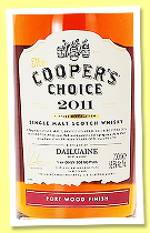 Dailuaine 13 yo 2011/2024 (53.5%, Cooper’s Choice, Port Wood finish, 300 bottles) Dailuaine 13 yo 2011/2024 (53.5%, Cooper’s Choice, Port Wood finish, 300 bottles)