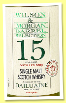 Dailuaine 15 yo 2009/2024 (57.4%, Wilson & Morgan, Barrel Selection, PX sherry hogshead finish, cask #310719, 302 bottles) Dailuaine 15 yo 2009/2024 (57.4%, Wilson & Morgan, Barrel Selection, PX sherry hogshead finish, cask #310719, 302 bottles)