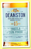 Deanston 15 yo ‘Tequila Cask Finish’ (52.5%, OB, 2023) Deanston 15 yo ‘Tequila Cask Finish’ (52.5%, OB, 2023)