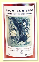 Dornoch 6 yo 2017/2024 (55.2%, OB, cask #22, 1st fill bourbon octave, 69 bottles) Dornoch 6 yo 2017/2024 (55.2%, OB, cask #22, 1st fill bourbon octave, 69 bottles)