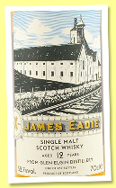Glen Elgin 12 yo (52.7%, James Eadie, Distilleries of Great Britain & Northern Ireland, Malaga wine finish, cask #373074, 257 bottles) Glen Elgin 12 yo (52.7%, James Eadie, Distilleries of Great Britain & Northern Ireland, Malaga wine finish, cask #373074, 257 bottles)