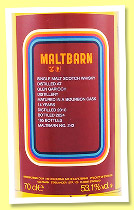 Glen Garioch 14 yo 2010/2024 (53.1%, Maltbarn, bourbon cask, 165 bottles) Glen Garioch 14 yo 2010/2024 (53.1%, Maltbarn, bourbon cask, 165 bottles)