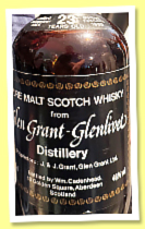 Glen Grant-Glenlivet 23 yo 1964/1988 (46%, Cadenhead, Aberdeen) Glen Grant-Glenlivet 23 yo 1964/1988 (46%, Cadenhead, Aberdeen)