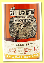 Glen Spey 14 yo 2010/2025 (57.5%, Single Cask Nation, 1st fill American oak oloroso hogshead) Glen Spey 14 yo 2010/2025 (57.5%, Single Cask Nation, 1st fill American oak oloroso hogshead)