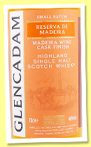 Glencadam ‘Reserva de Madeira’ (46%, OB, 2024) Glencadam ‘Reserva de Madeira’ (46%, OB, 2024)