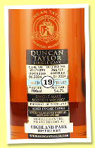 Highland Park 19 yo 2004/20254 (54.7%, Duncan Taylor, Single Cask Collection, sherry cask, cask #50171094, 311 bottles) Highland Park 19 yo 2004/20254 (54.7%, Duncan Taylor, Single Cask Collection, sherry cask, cask #50171094, 311 bottles)