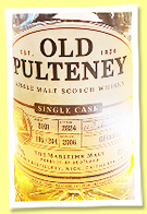 Old Pulteney 2006/2024 (51%, OB, exclusive to Germany, cask #2101, 204 bottles) Old Pulteney 2006/2024 (51%, OB, exclusive to Germany, cask #2101, 204 bottles)