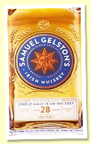 Samuel Gelston's 28 yo Single Malt Irish Whiskey (49.1%, OB, bourbon casks) Samuel Gelston's 28 yo Single Malt Irish Whiskey (49.1%, OB, bourbon casks)