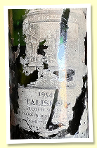 Talisker 1954/1966 (70 proof, Berry Brothers & Rudd) Talisker 1954/1966 (70 proof, Berry Brothers & Rudd)